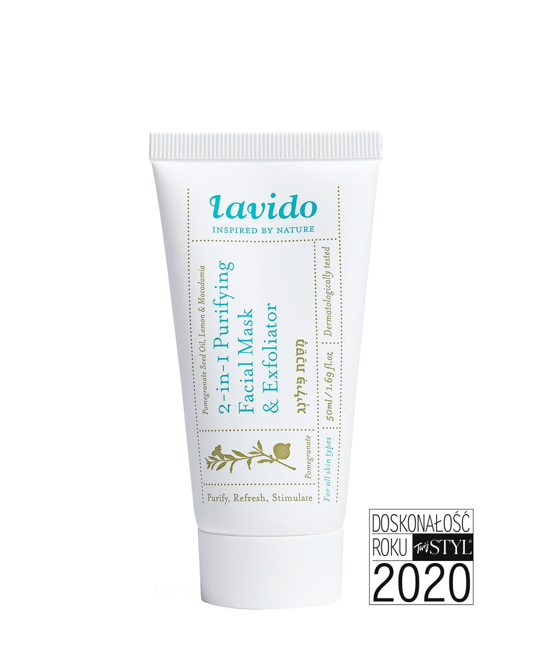 2-in-1 Purifying Facial Mask | Maseczka i peeling złuszczający do twarzy